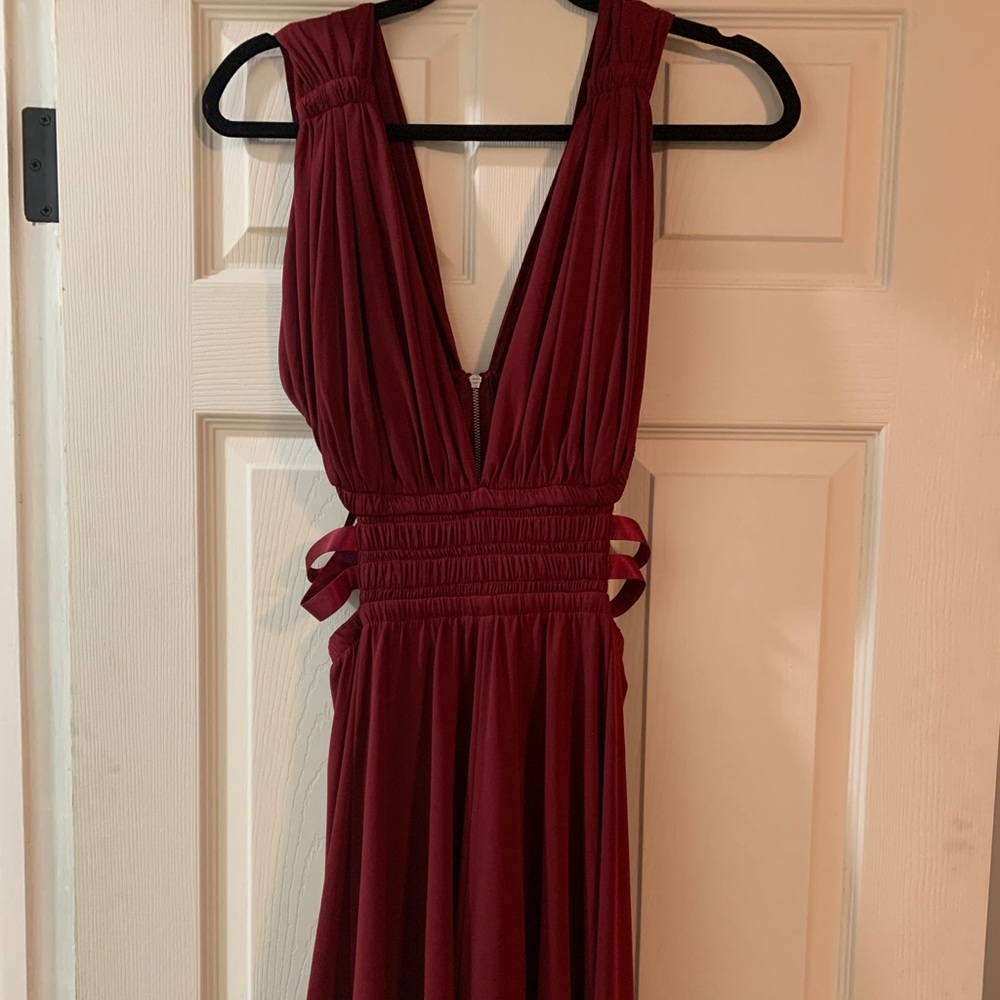 Express Red Cocktail Dress